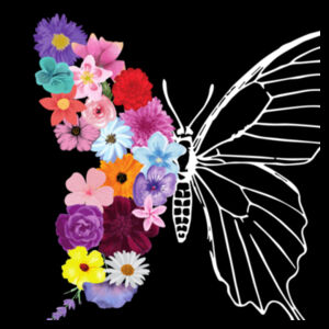 Flower Butterfly Hoodie Design