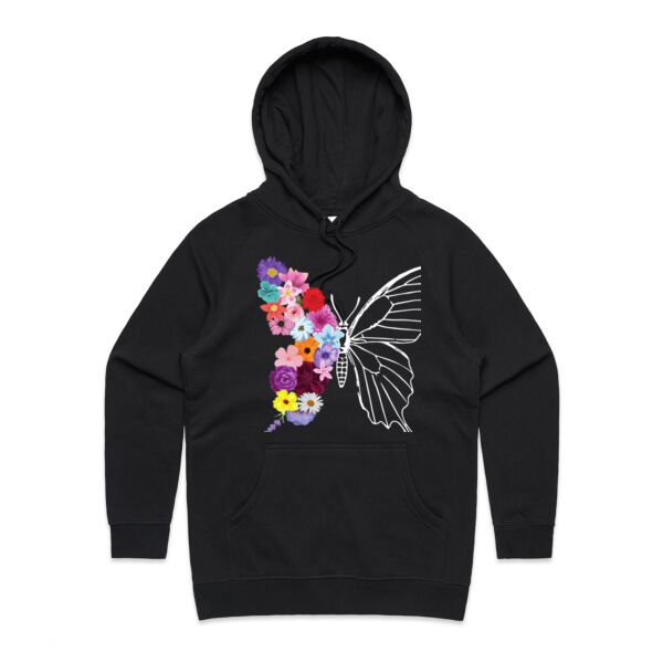 Flower Butterfly Hoodie Thumbnail