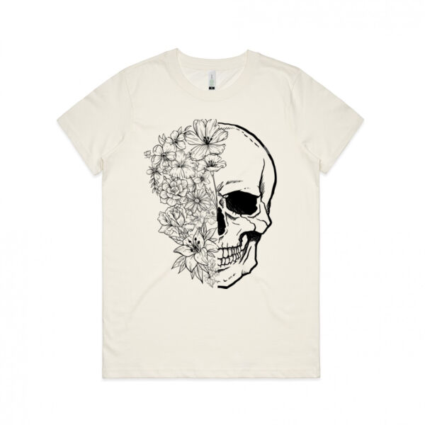 Skull Flower T-Shirt Thumbnail