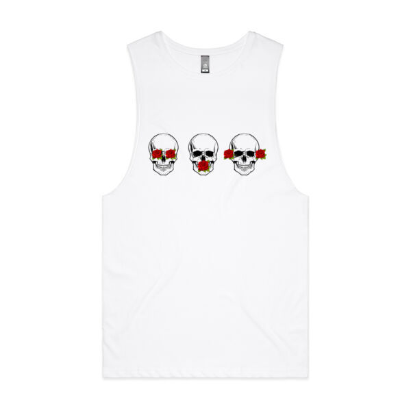 No Evil Skull Mens Tank Thumbnail