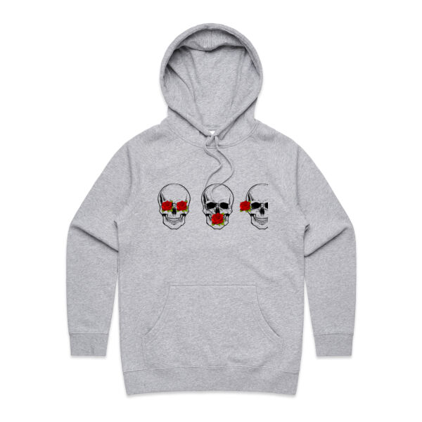 No Evil Skull Hoodie Thumbnail