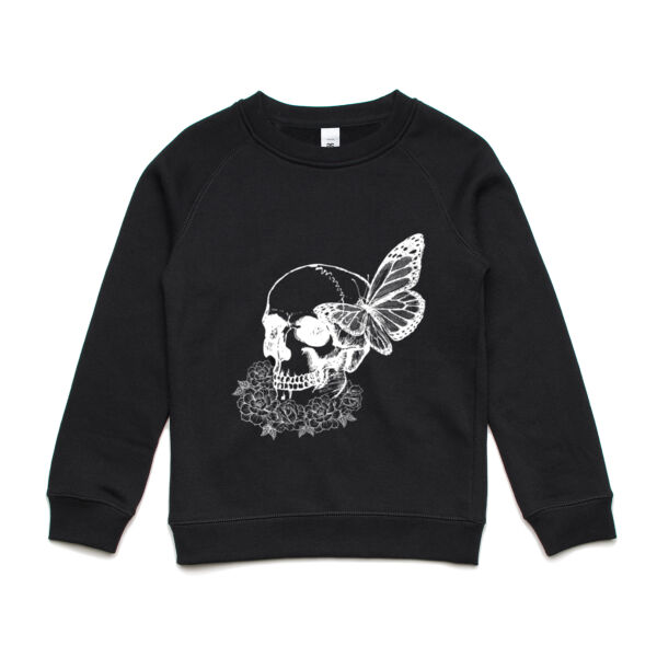 Butterfly Skull Long Dress Thumbnail