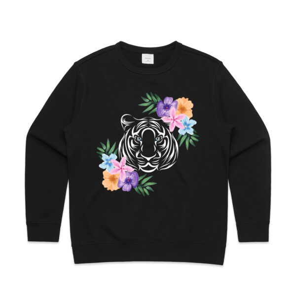 White Tiger Long Dress Thumbnail