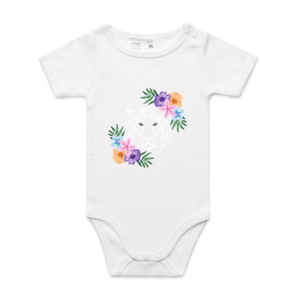 White Tiger Long Dress Thumbnail