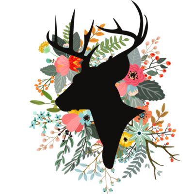 Deer Flowers Thumbnail